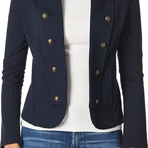 Tommy Hilfiger Military Women's Band Jacket Size L,